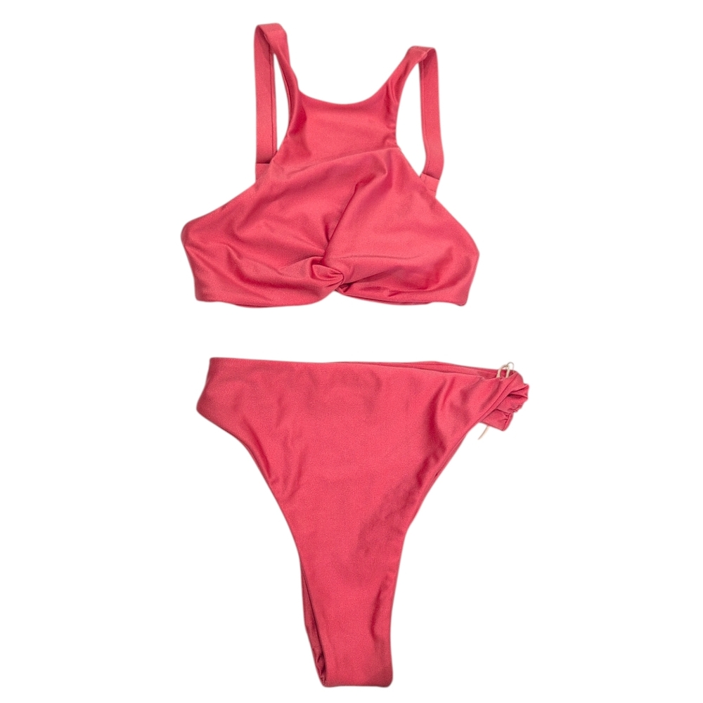NWT Riot Swim Two Piece Tinsley Flamingo Bikini Xs